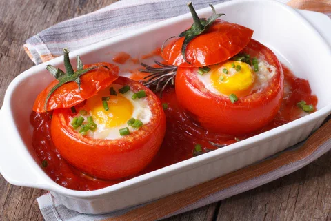 Stuffed Paleo Tomatoes Breakfast Diet