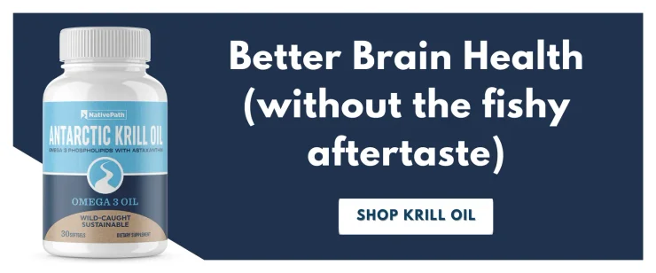 Better Brain Health, without the fishy aftertaste