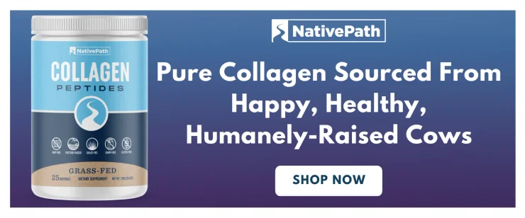 Pure Collagen Powder Sourced from Happy, Healthy, Humanely-Raised Cows