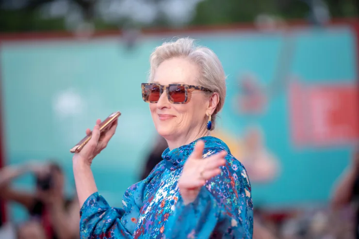 Meryl Streep walks the red carpet ahead of the 