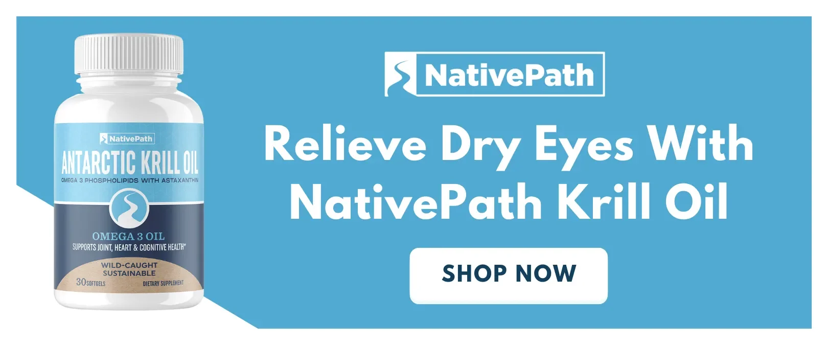 Dry Eyes? Supplement With NativePath Krill Oil