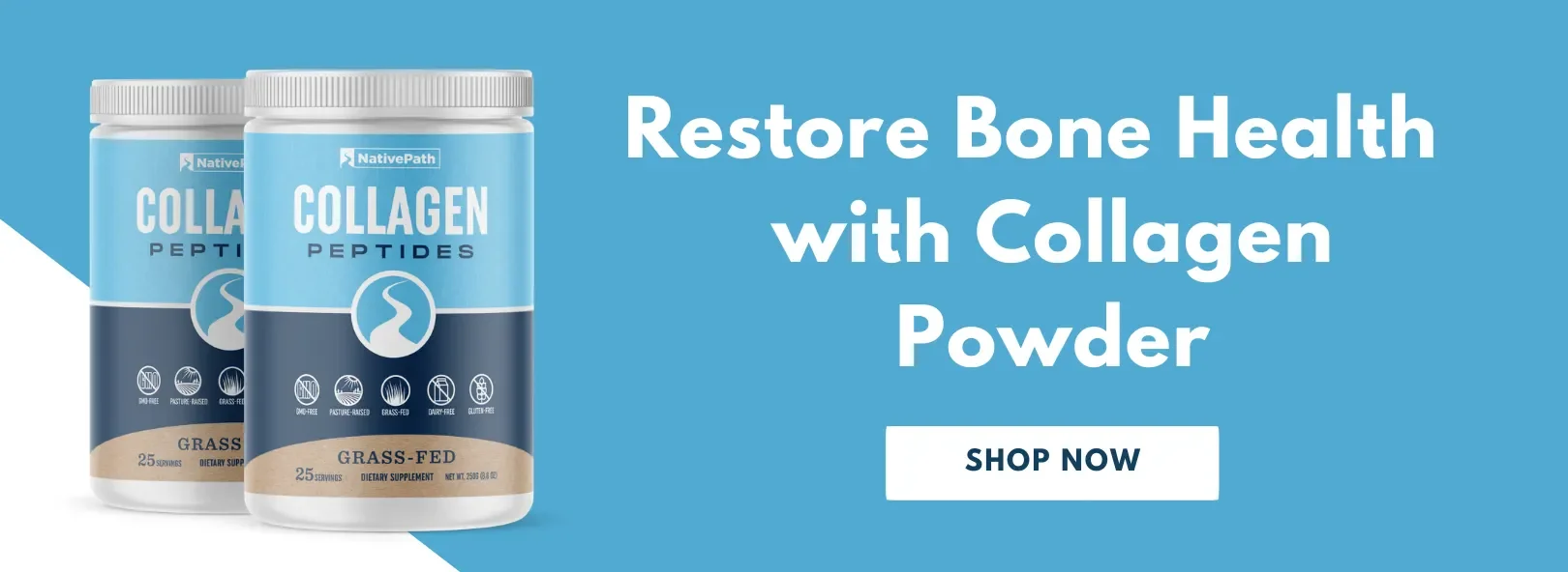 Restore Bone Health with NativePath Collagen Powder