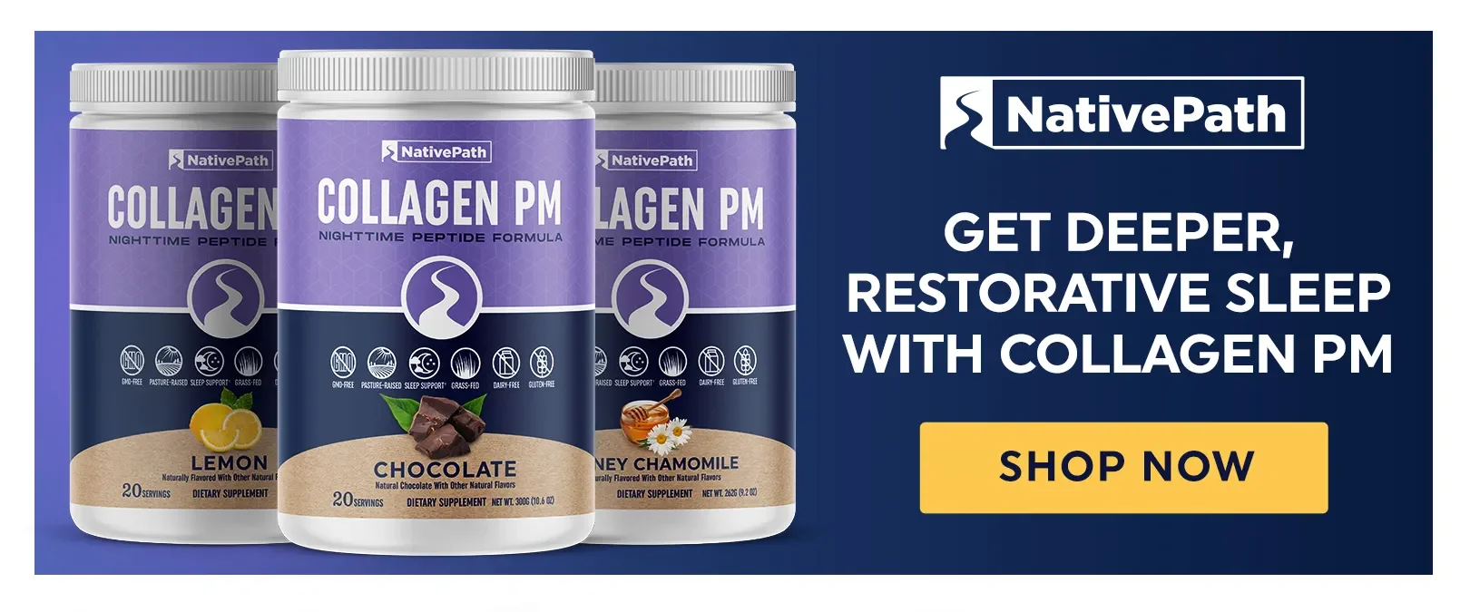 Get Deeper, Restorative Sleep with Collagen PM