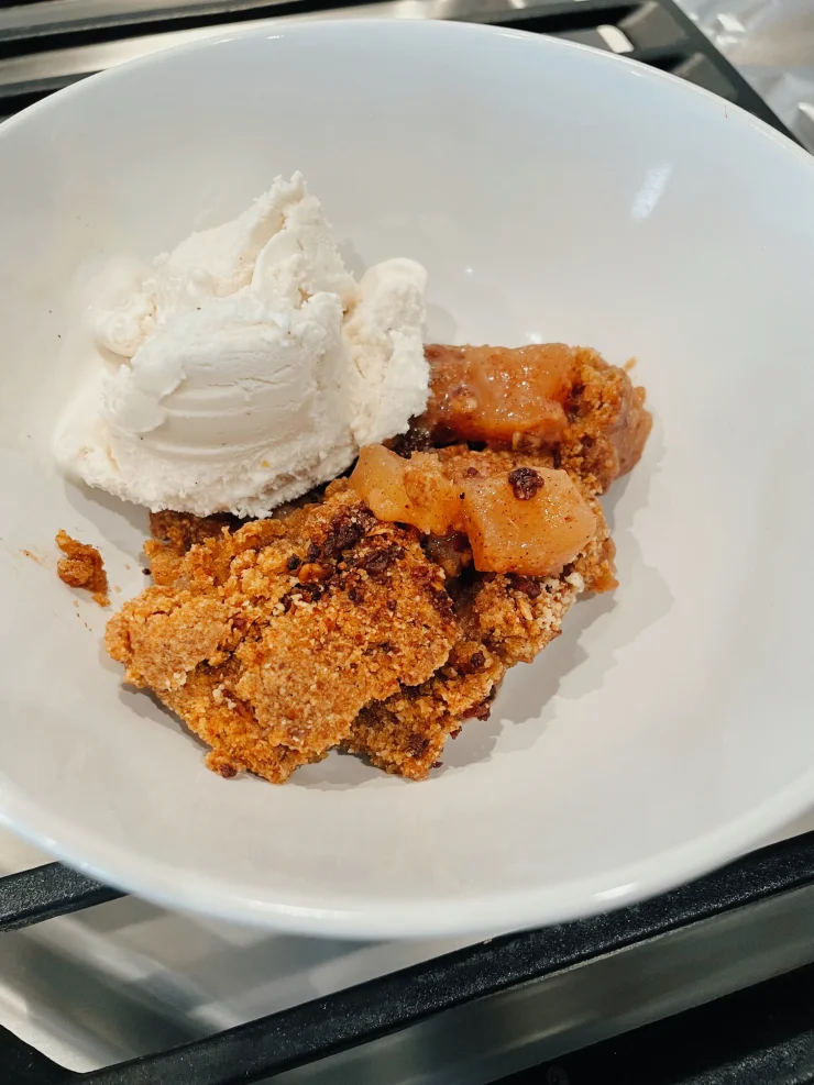 Paleo Apple Crumble