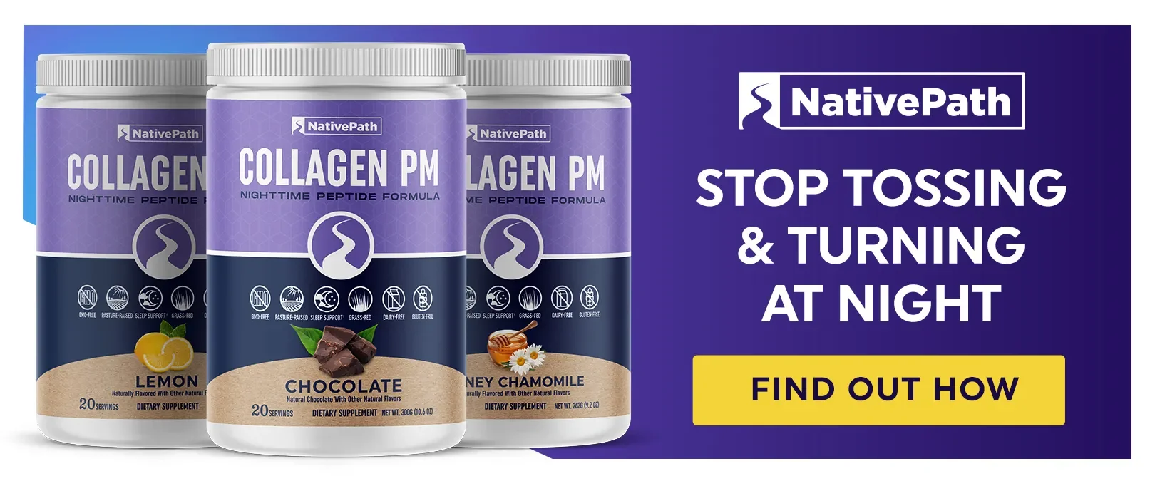 Stop Tossing and Turning at Night with Collagen PM