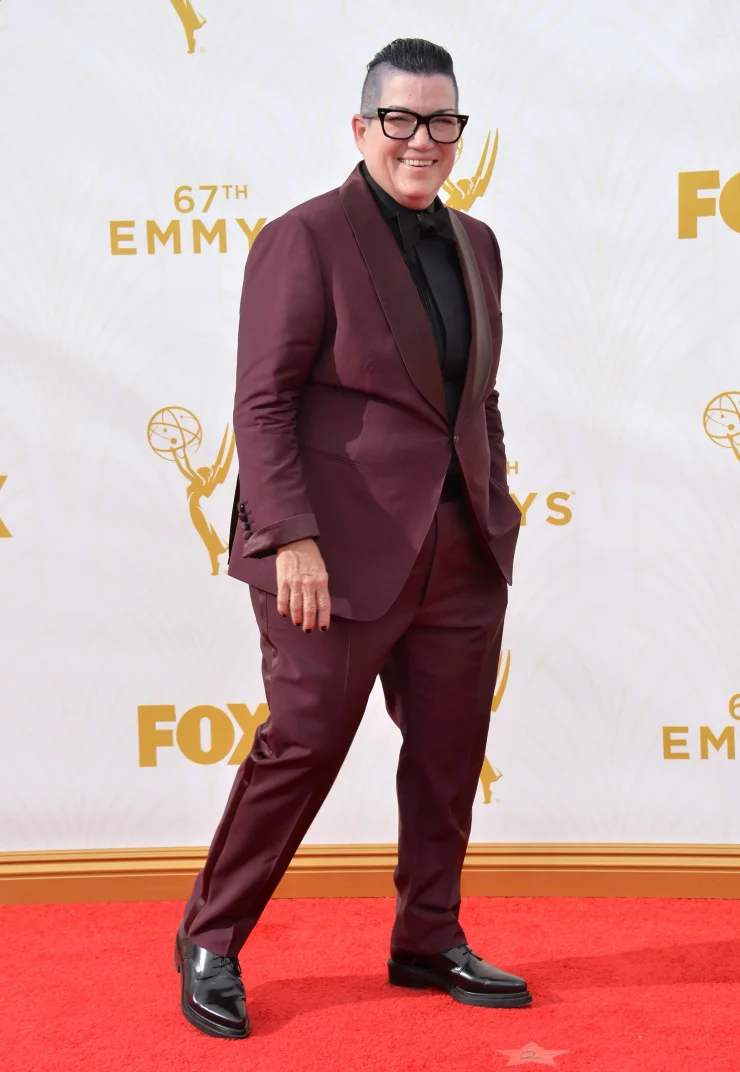 LOS ANGELES, CA - SEPTEMBER 20, 2015: Lea DeLaria at the 67th Primetime Emmy Awards at the Microsoft Theatre LA Live.