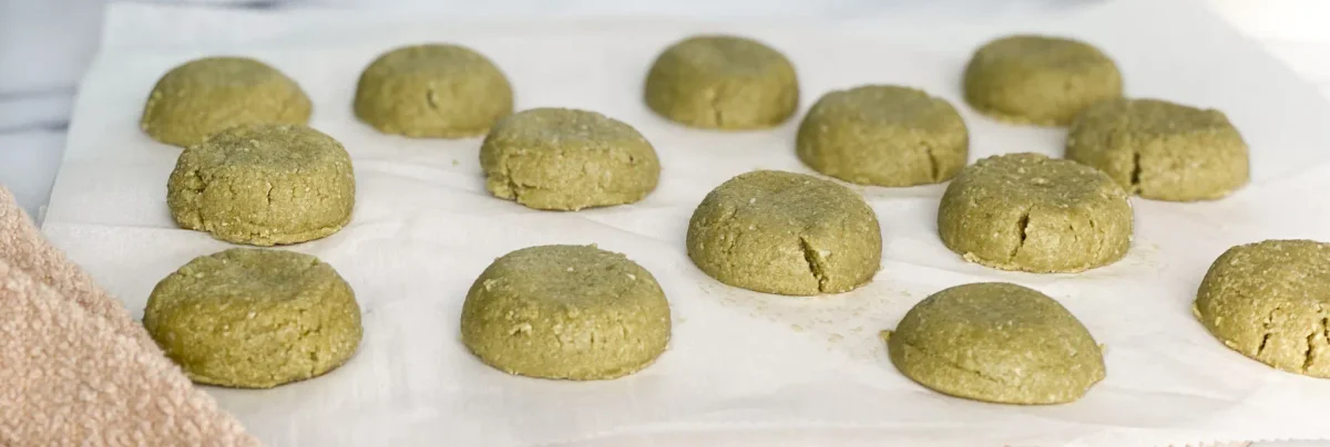 Paleo Matcha Collagen Cookies