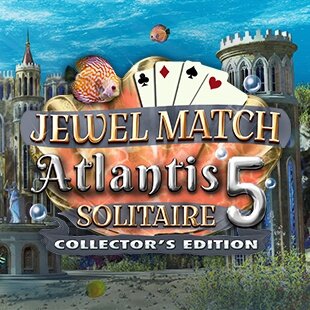 Jewel Match Atlantis Solitaire 5 Collector's Edition