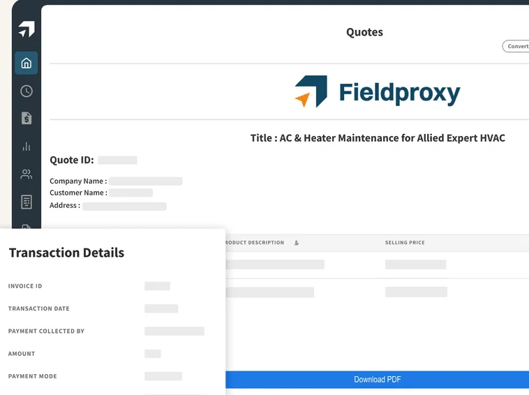 Fieldproxy software