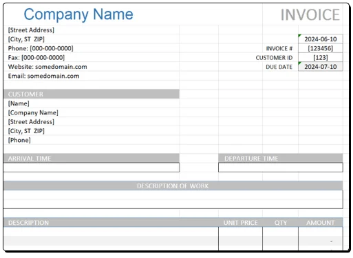 ExpirationReminder invoice template