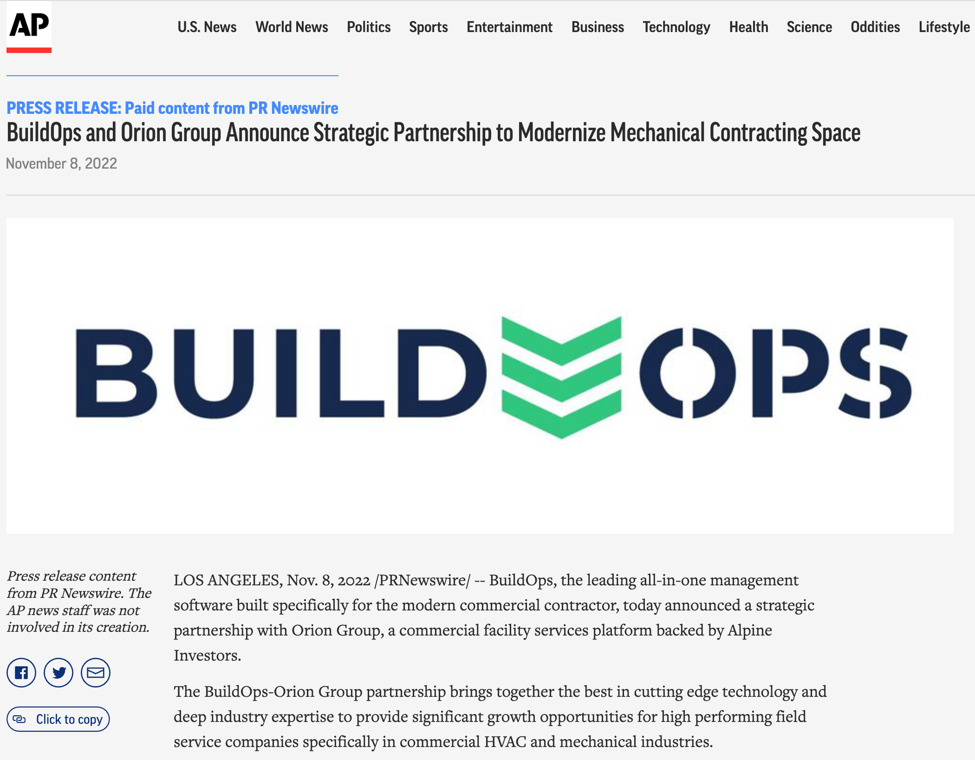 BuildOps & Orion: Modernize Mechanical Contracting image