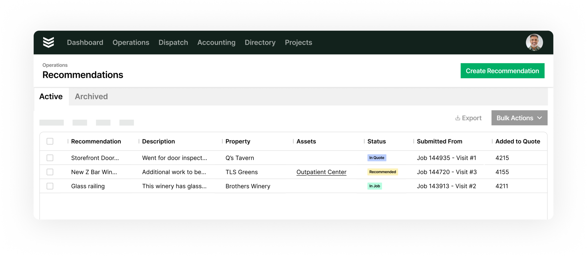 Enhanced work tracking