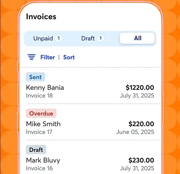 Wave invoicing software
