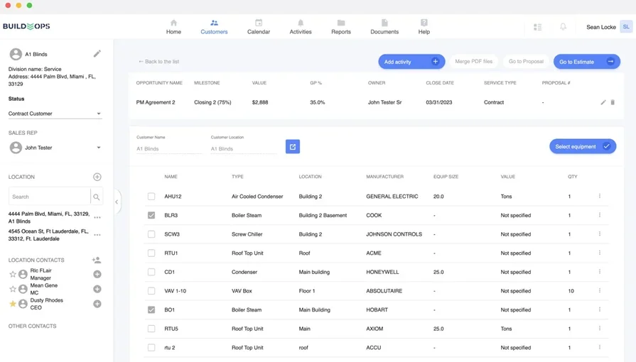Leveraging client service history into a propsal