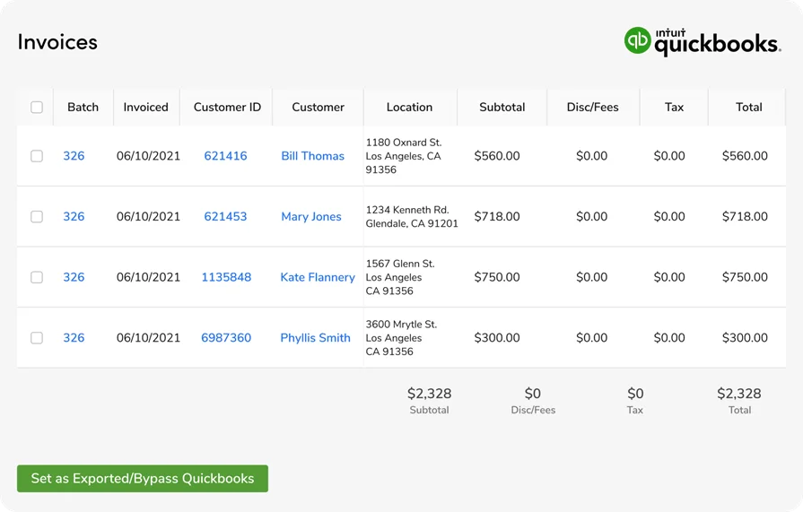 ServiceTitan invoicing software