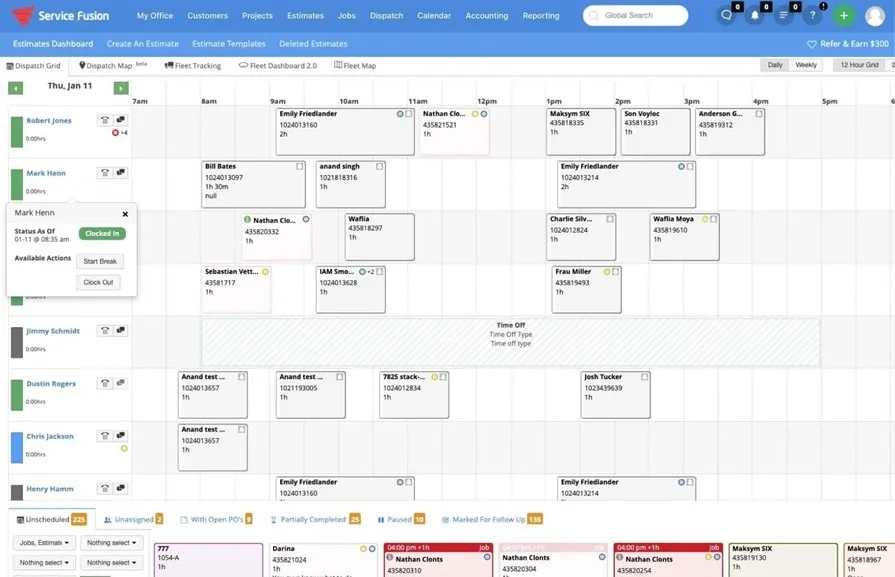 ServiceFusion software