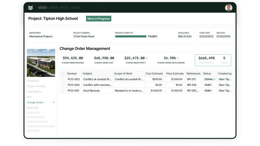 Real implementation support