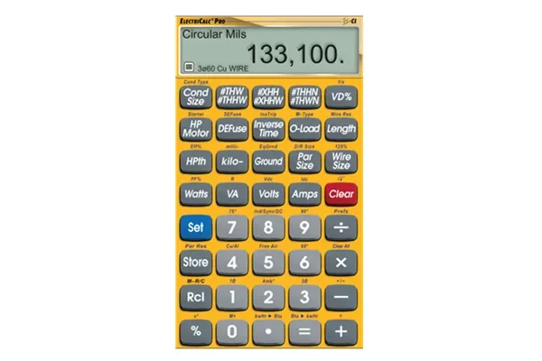 Electricalc app