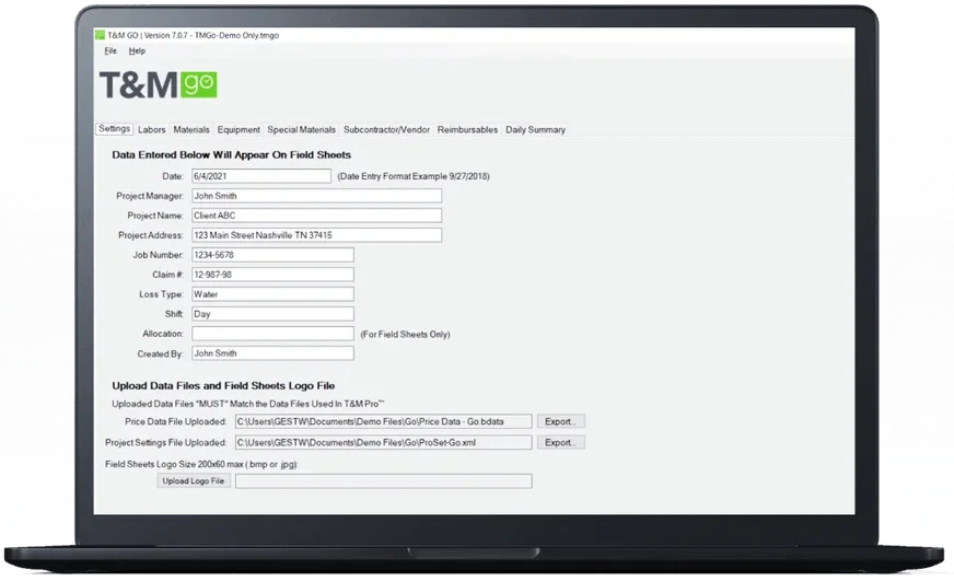 TM Billing software