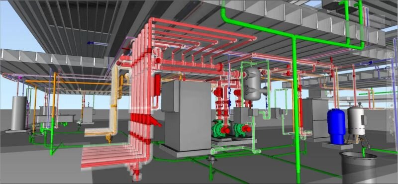 3D HVAC ductwork software