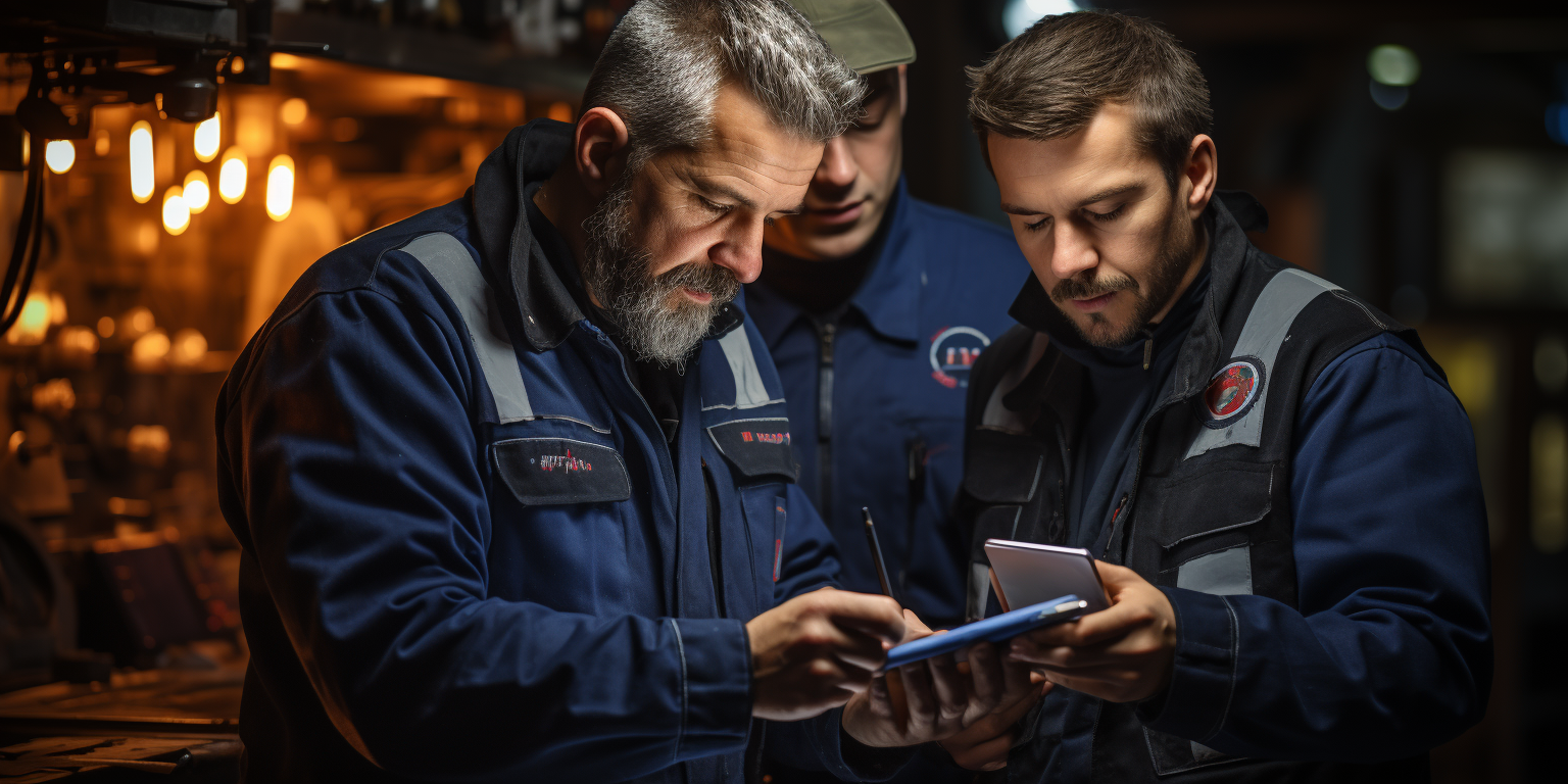 Plumbing Jobs Tracking Mobile App_image