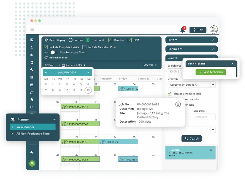 Joblogic software
