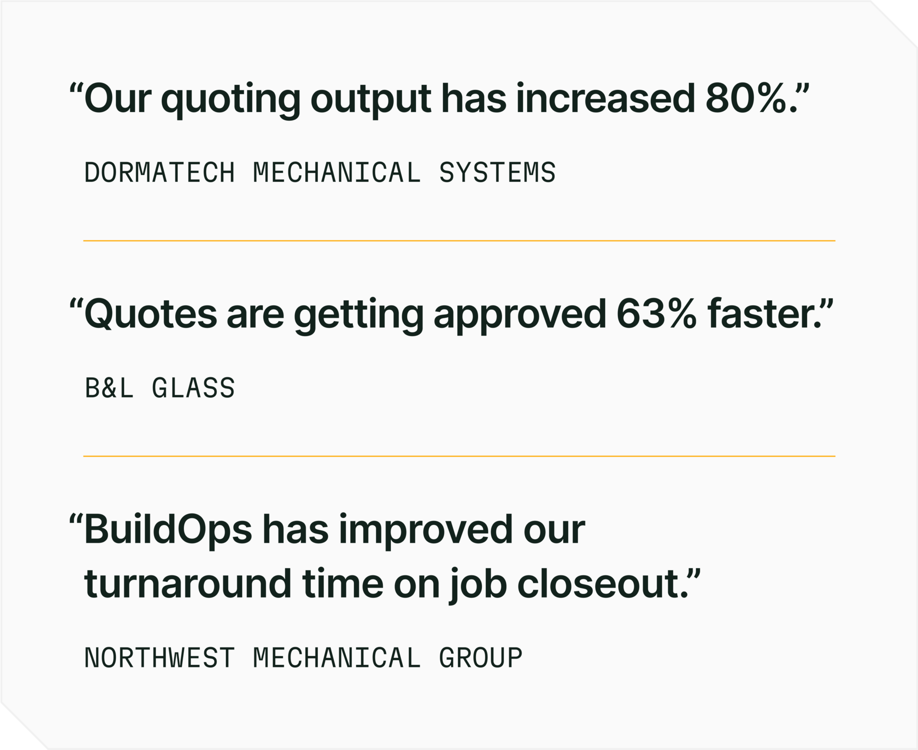 BuildOps Helps Your Quotes Get Answers. And Win the Work