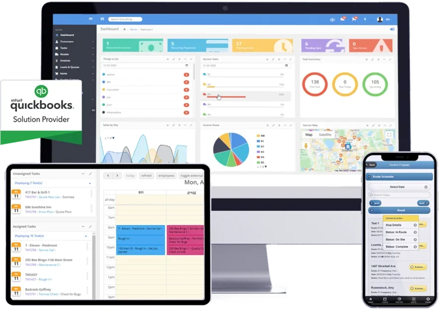 The Service Program software
