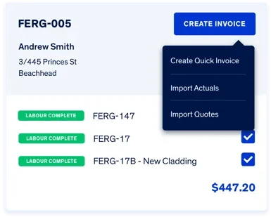 Fergus invoice template