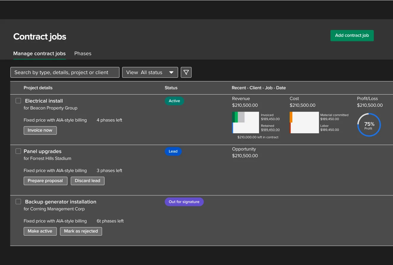 Knowify software