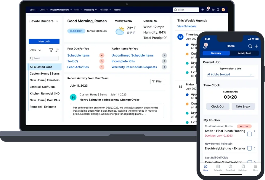 Buildertrend software and app