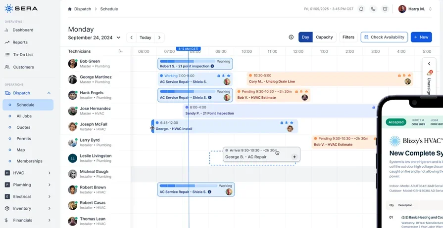 Sera invoicing software