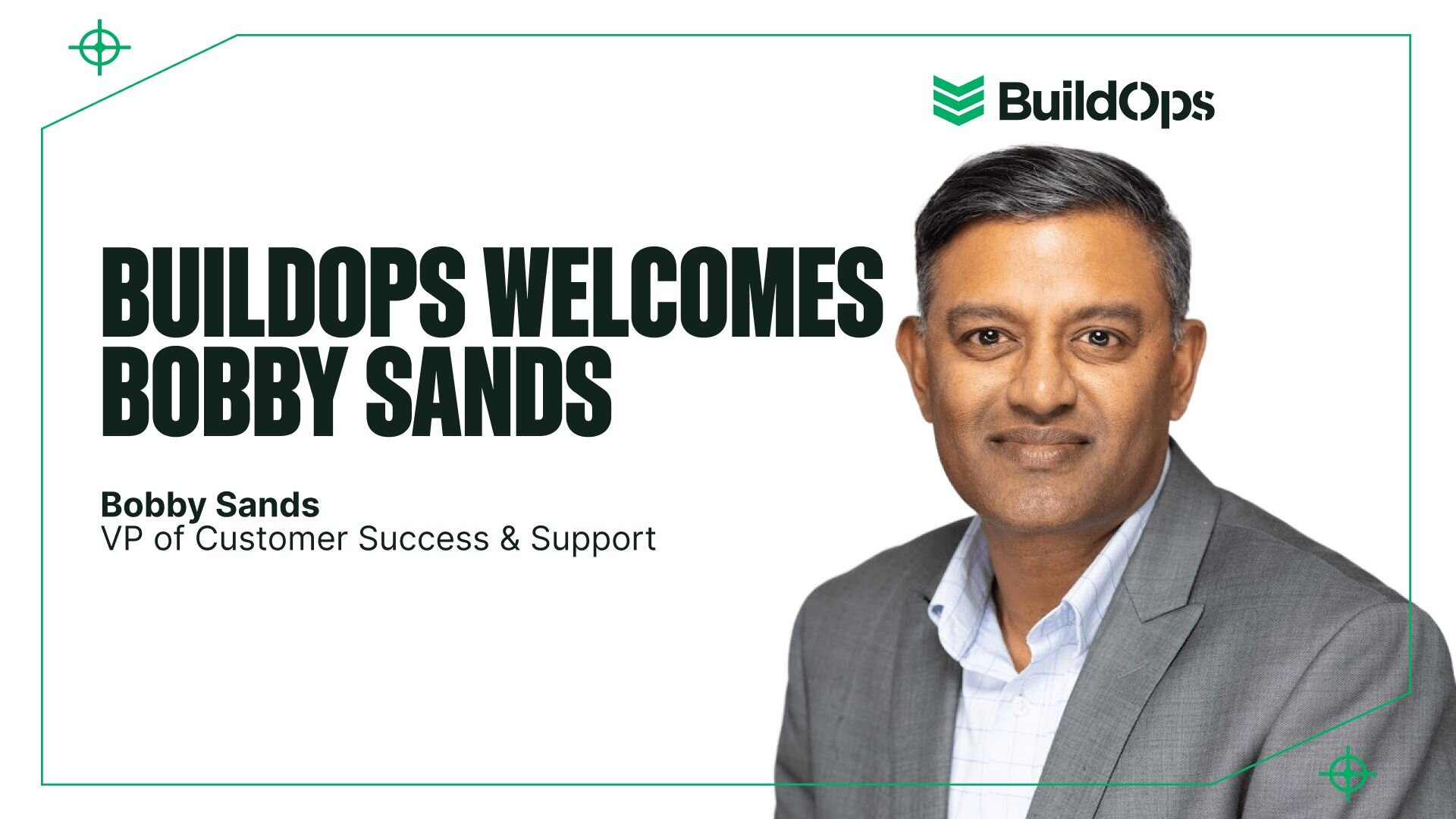 Meet BuildOps’ New VP of Customer Success & Support, Bobby Sands_image