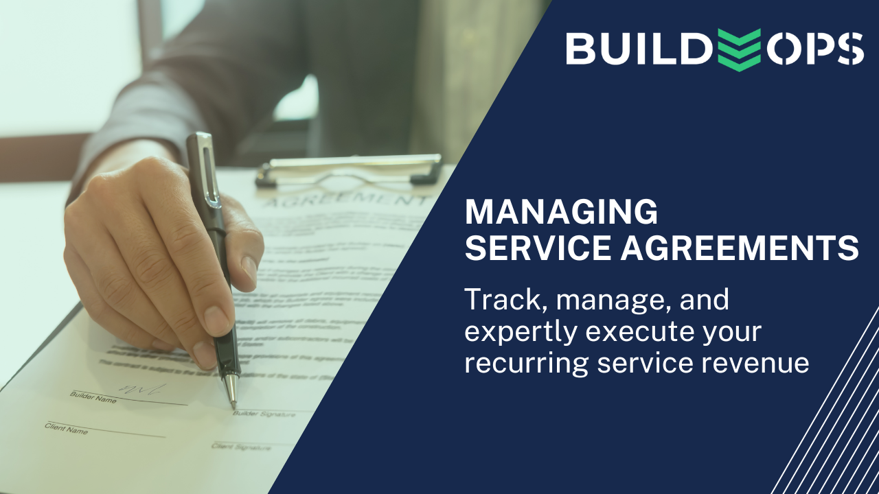 Manage Service Agreements for Commercial Contractors image