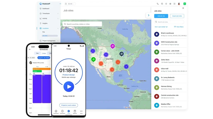 Hubstaff software