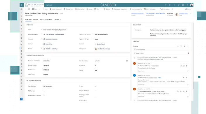 Fieldboss software