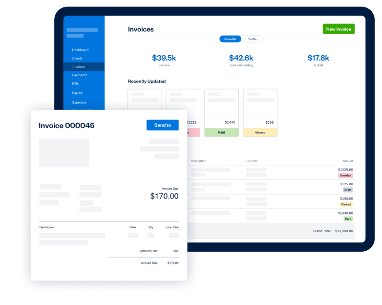 FreshBooks invoice template