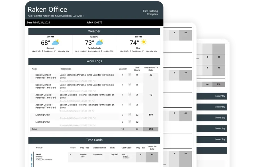 Raken software