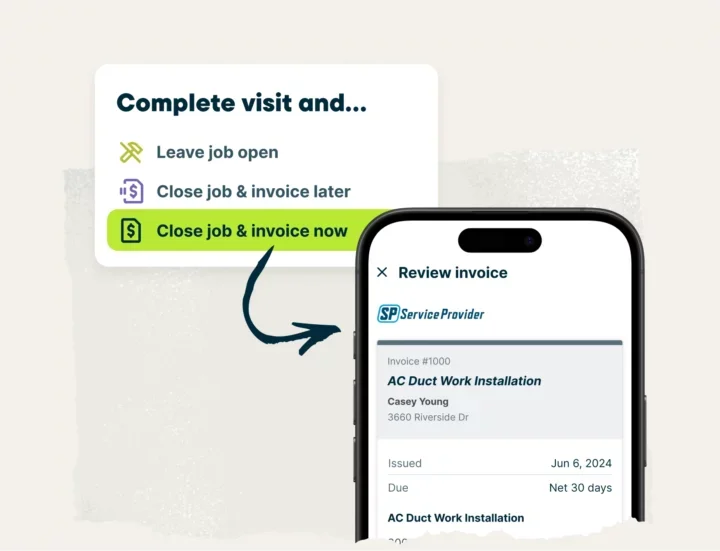 Jobber invoicing software