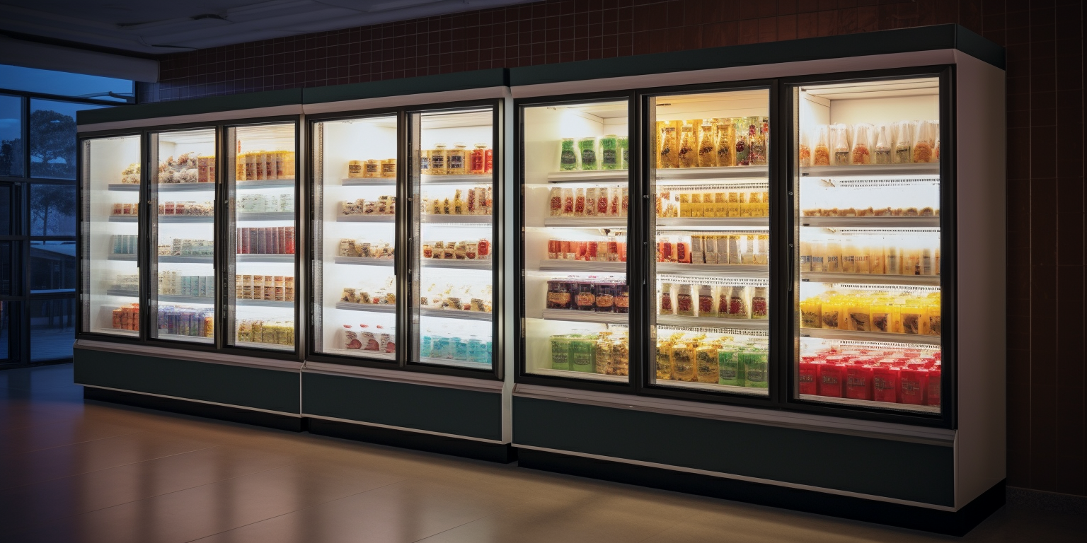Commercial Glass Door Refrigerator_image