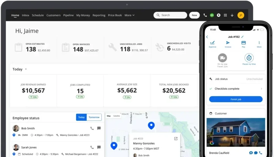 Housecall Pro software