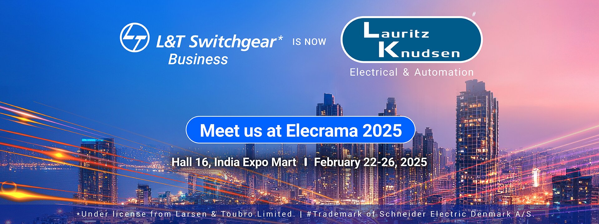 Lauritz Knudsen at ELECRAMA 2025