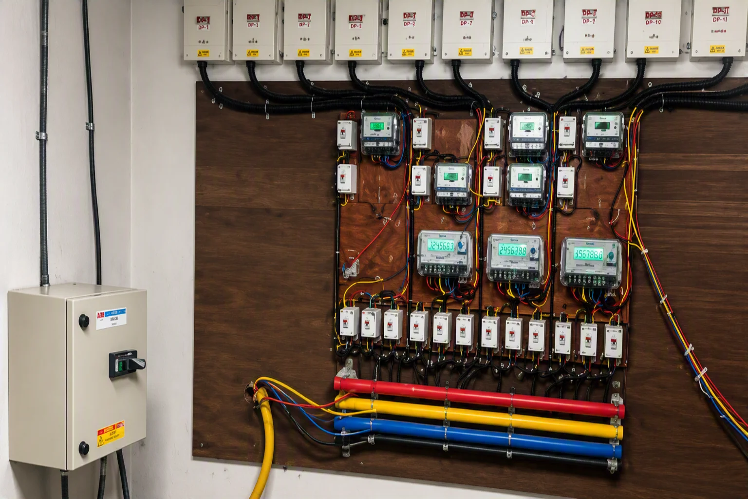  PIB and Metering panel inside shaft