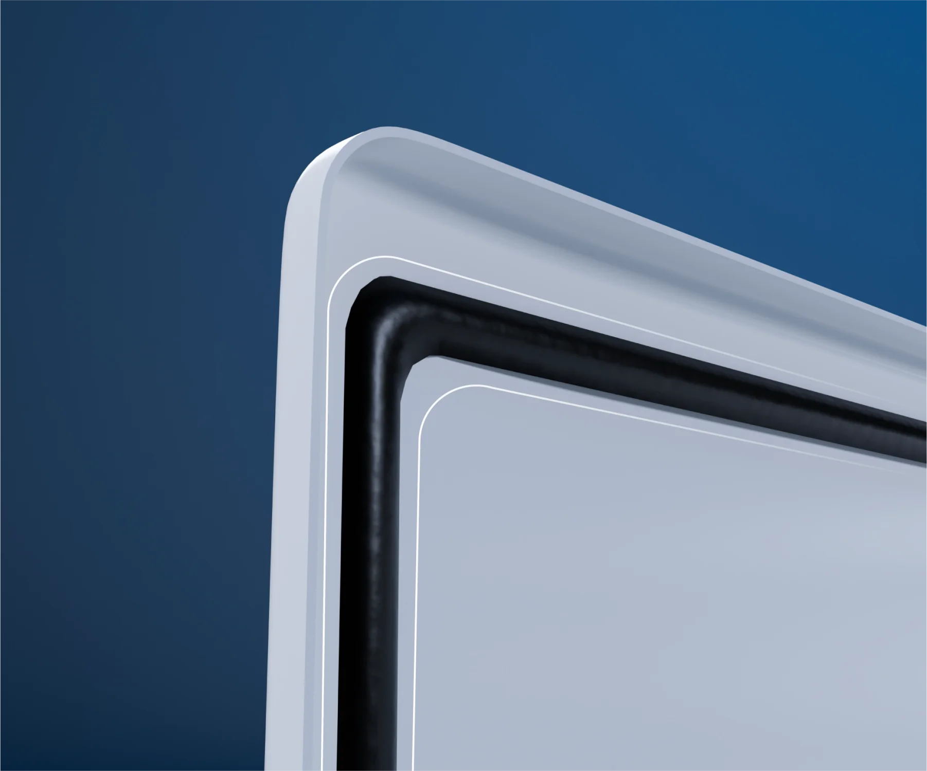 Uniform liquid Gasketing