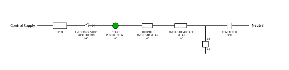 Diagram of the circuit