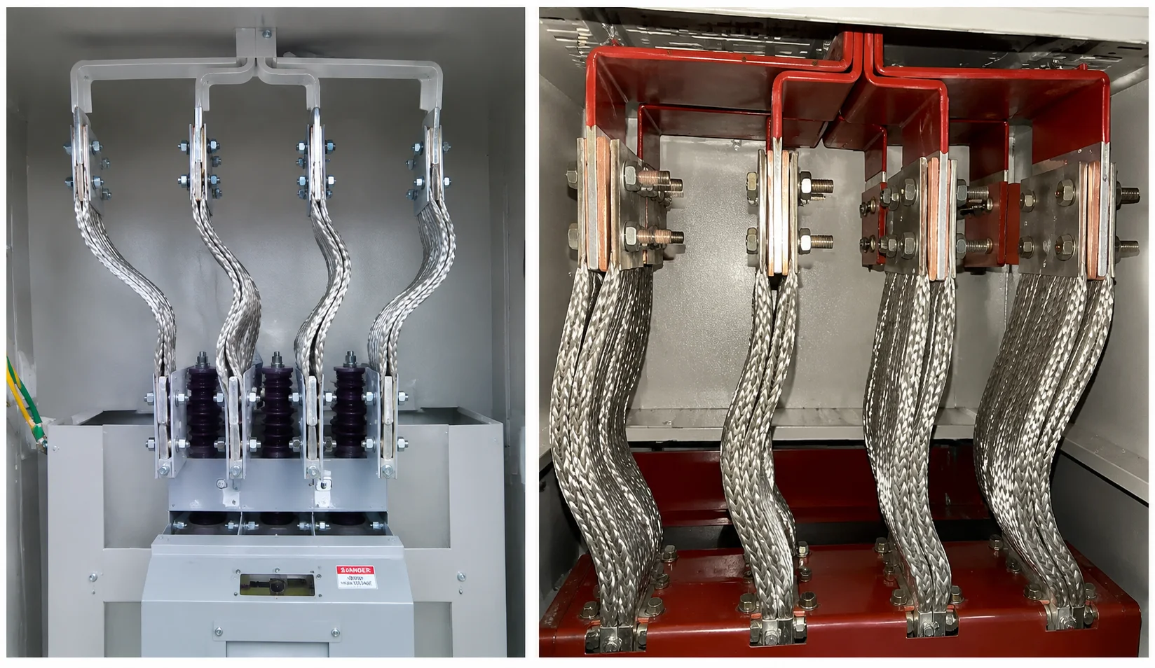 Busduct termination using Copper Flexibles
