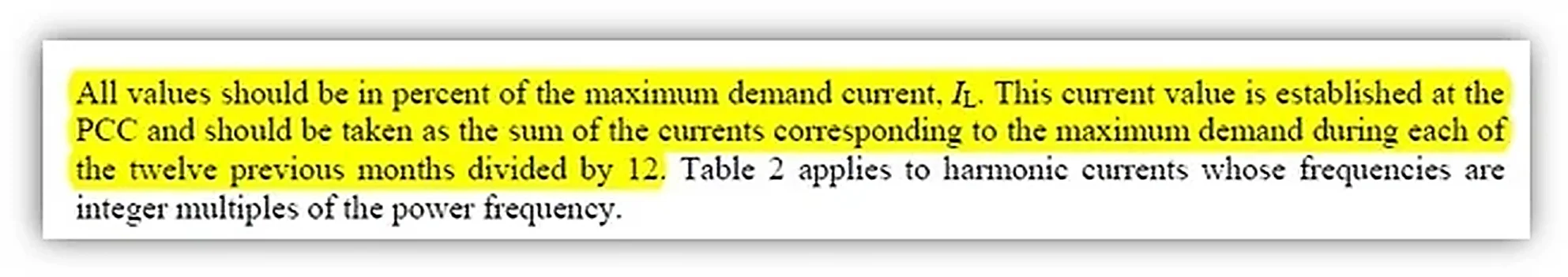 IEEE 519 Description