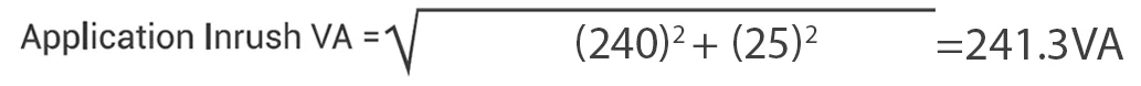 Application Inrush Equation Part-3