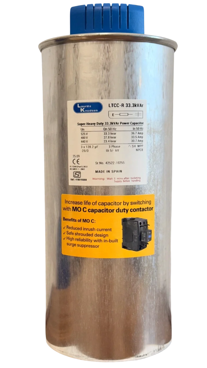 Super Heavy-Duty Cylindrical Capacitors