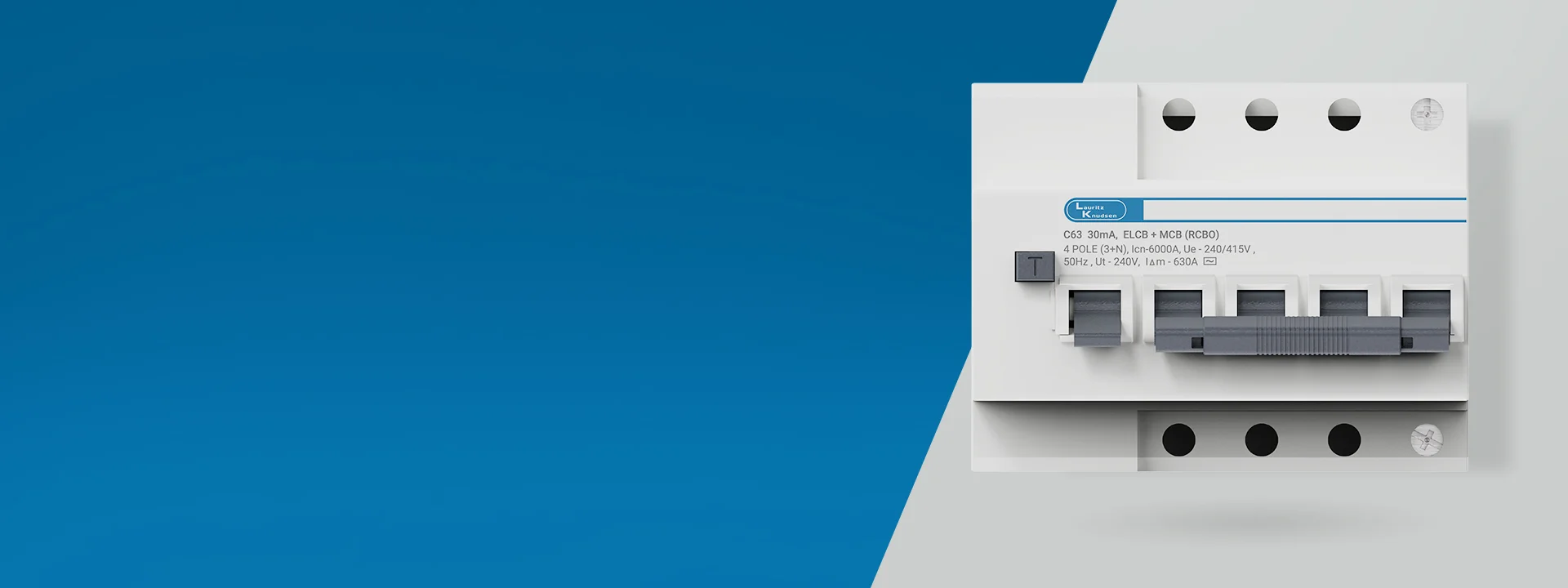 Earth-leakage circuit breaker - ELMCB